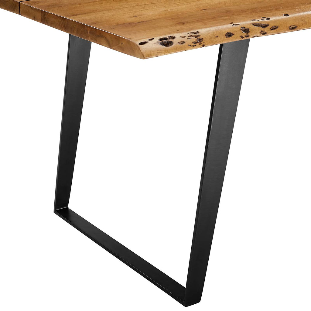 Viggo Live Edge Acacia Wood Acacia Wood Dining Table