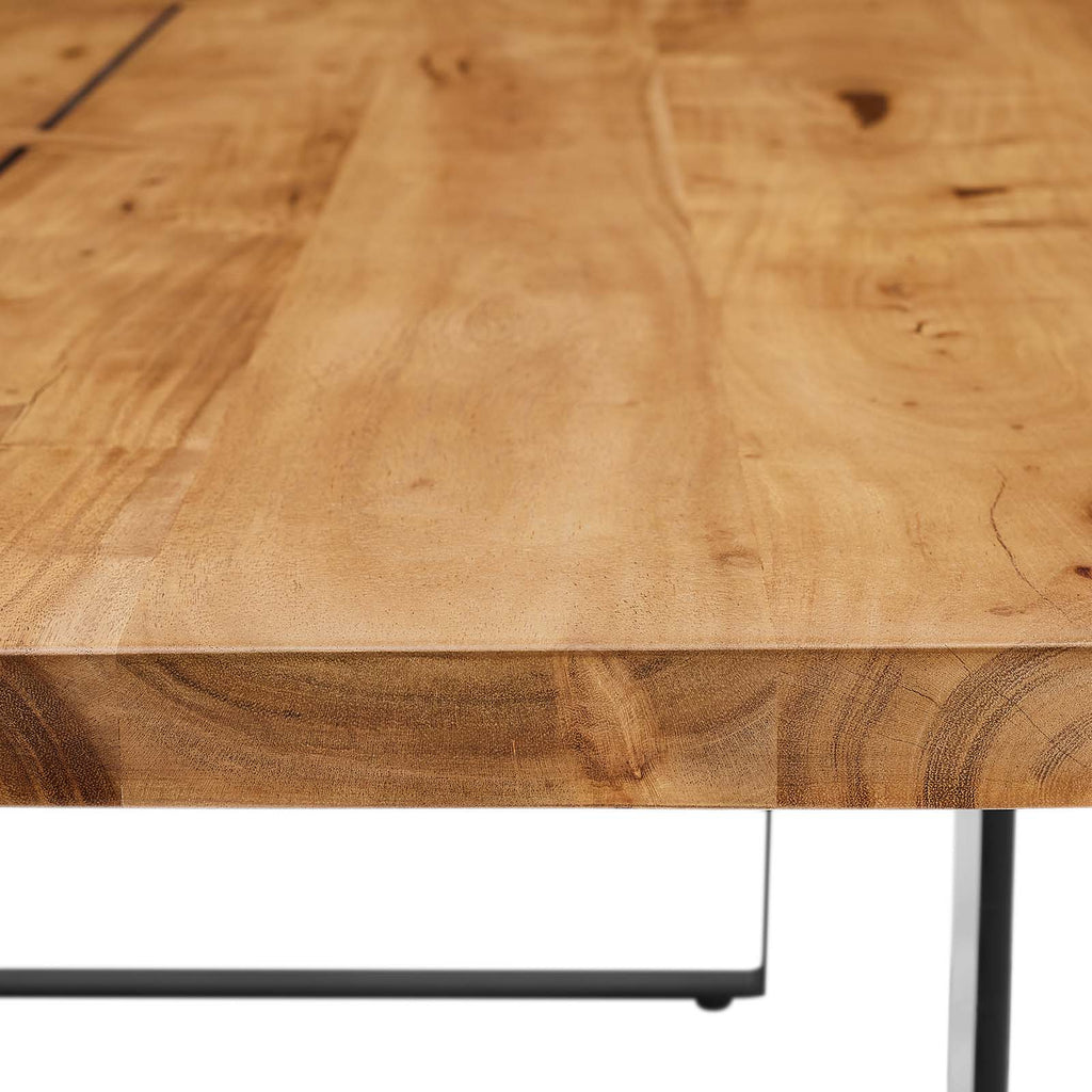 Viggo Live Edge Acacia Wood Dining Table