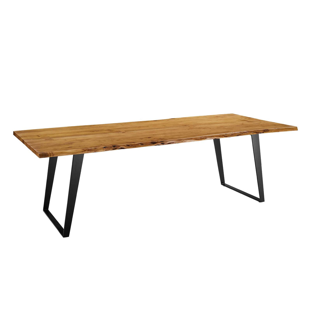 Viggo Live Edge Acacia Wood Acacia Wood Dining Table