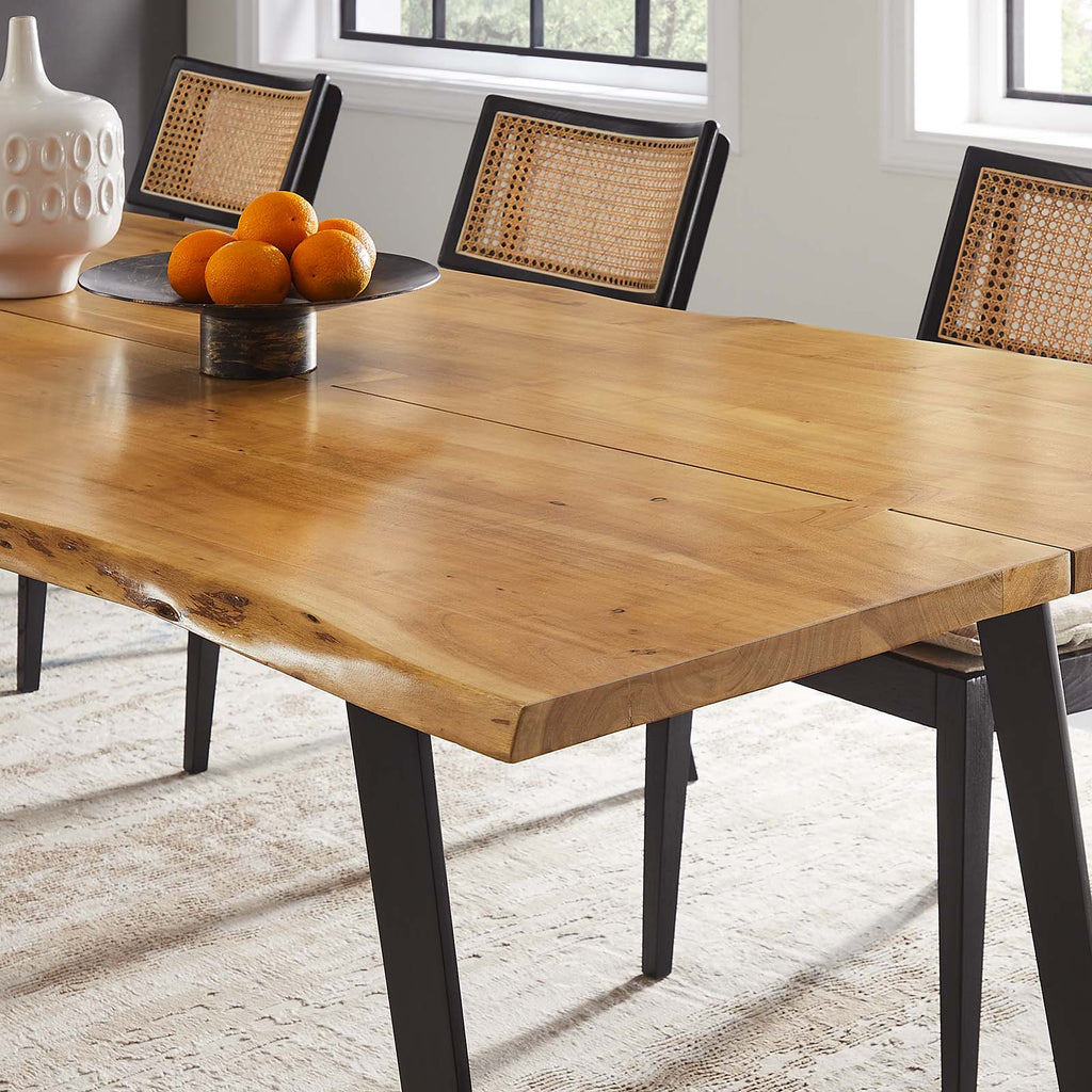 Viggo Live Edge Acacia Wood Acacia Wood Dining Table