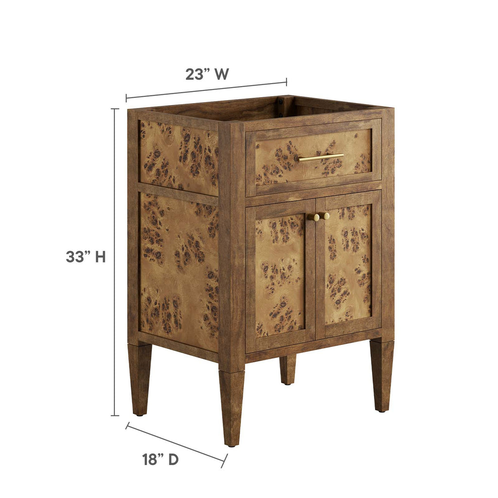 Elysian Wood Bathroom Vanity Cabinet (Sink Basin Not Included)