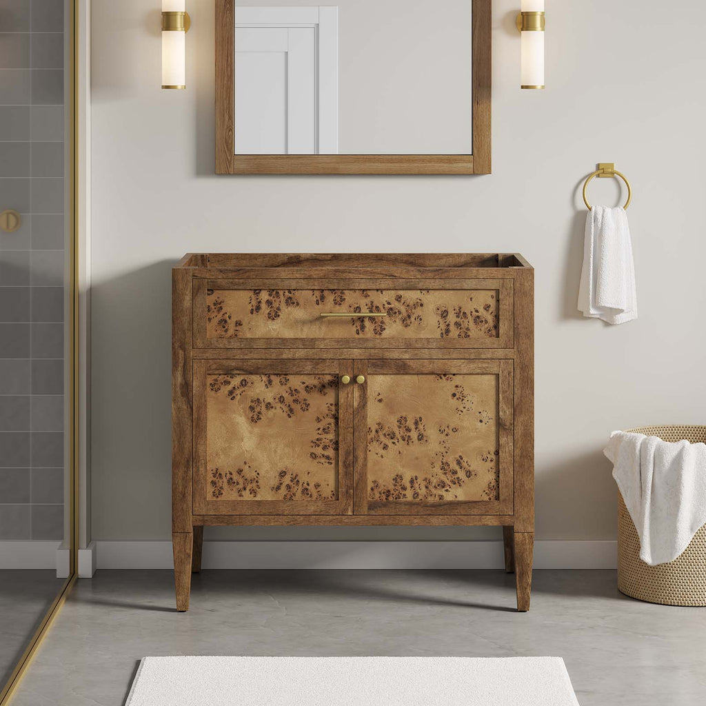 Elysian Wood Bathroom Vanity Cabinet (Sink Basin Not Included)