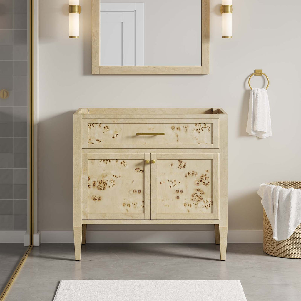 Elysian Wood Bathroom Vanity Cabinet (Sink Basin Not Included)