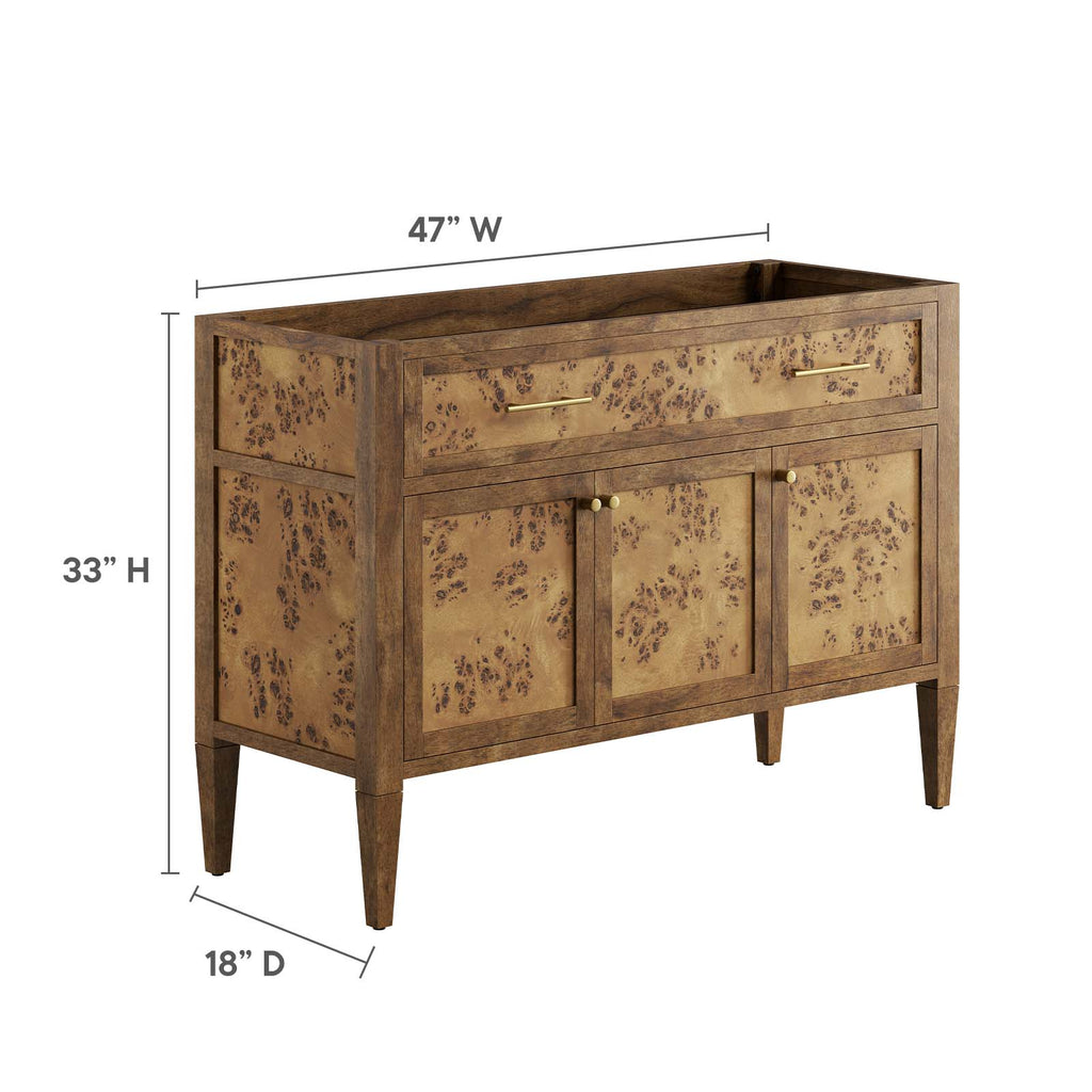 Elysian Wood Bathroom Vanity Cabinet (Sink Basin Not Included)