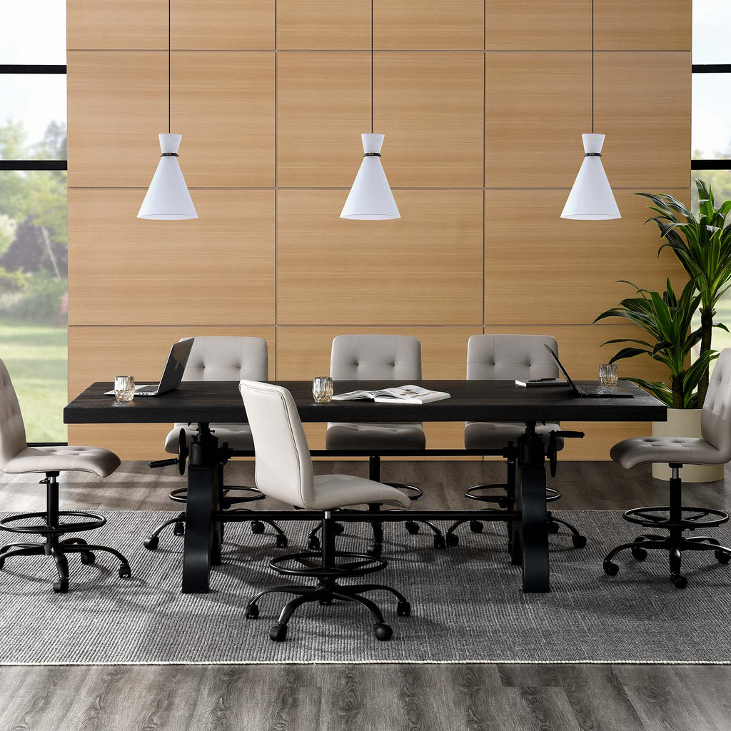 Genuine Adjustable Height Dining and Conference Table