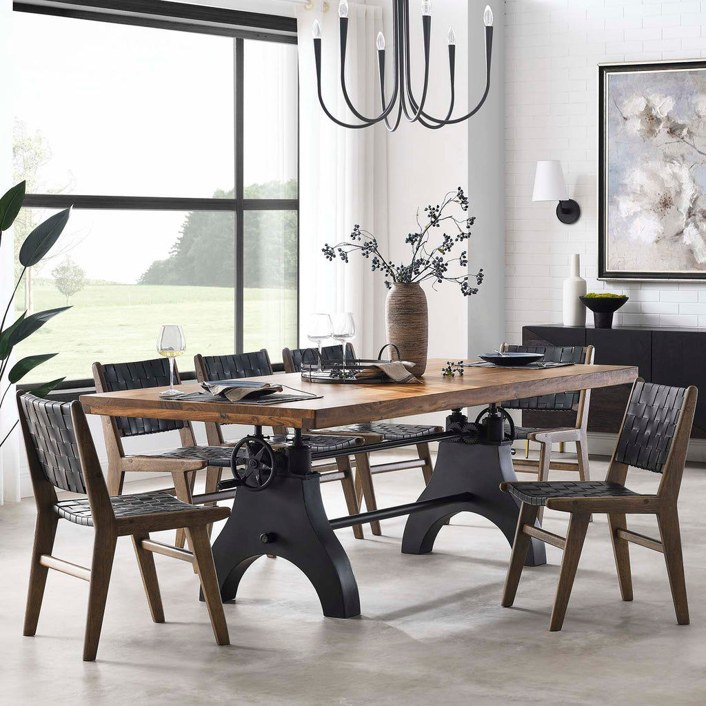 Genuine Adjustable Height Dining and Conference Table
