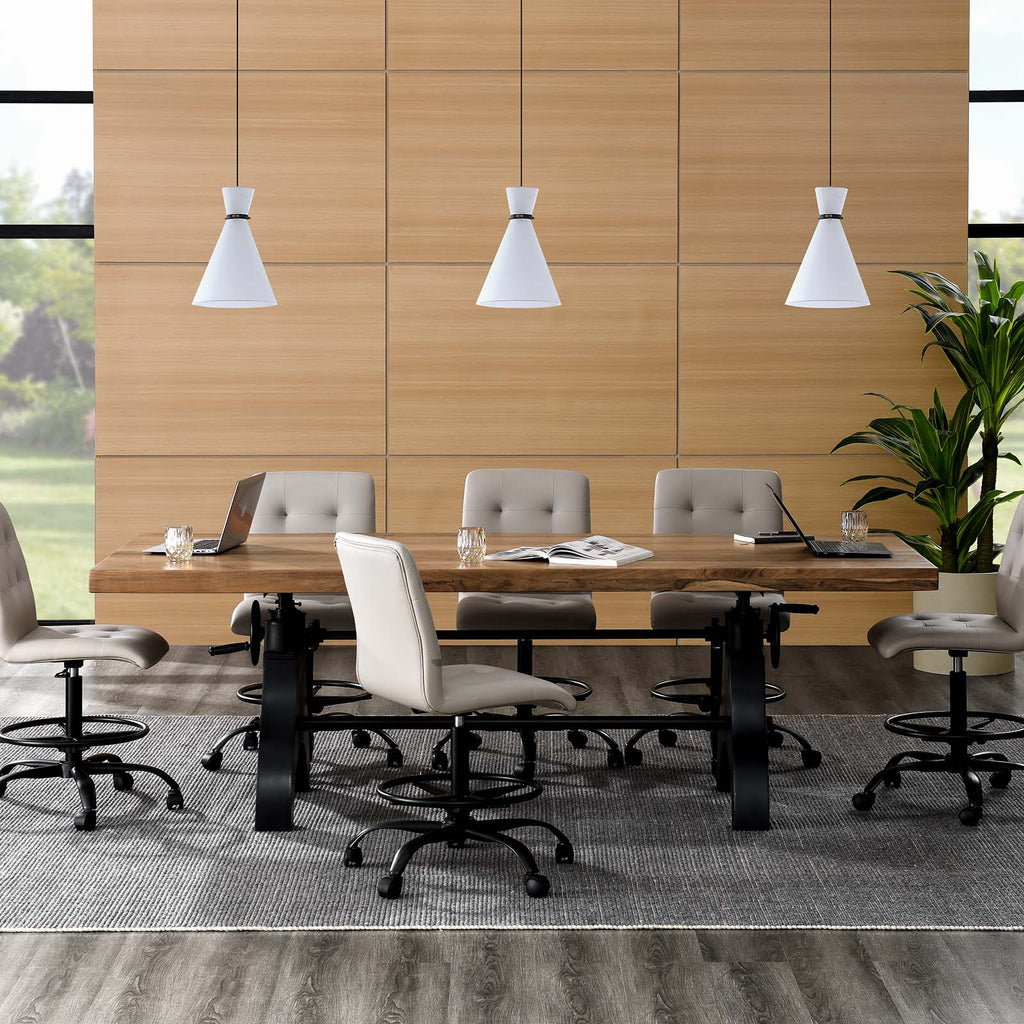 Genuine Adjustable Height Dining and Conference Table