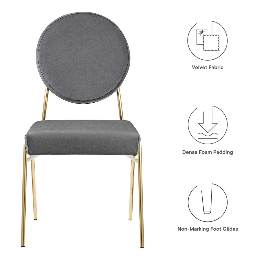 Craft Performance Velvet Dining Side Chair