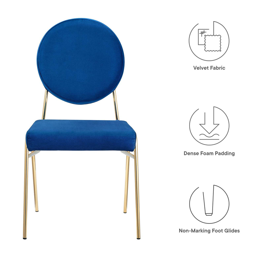 Craft Performance Velvet Dining Side Chair