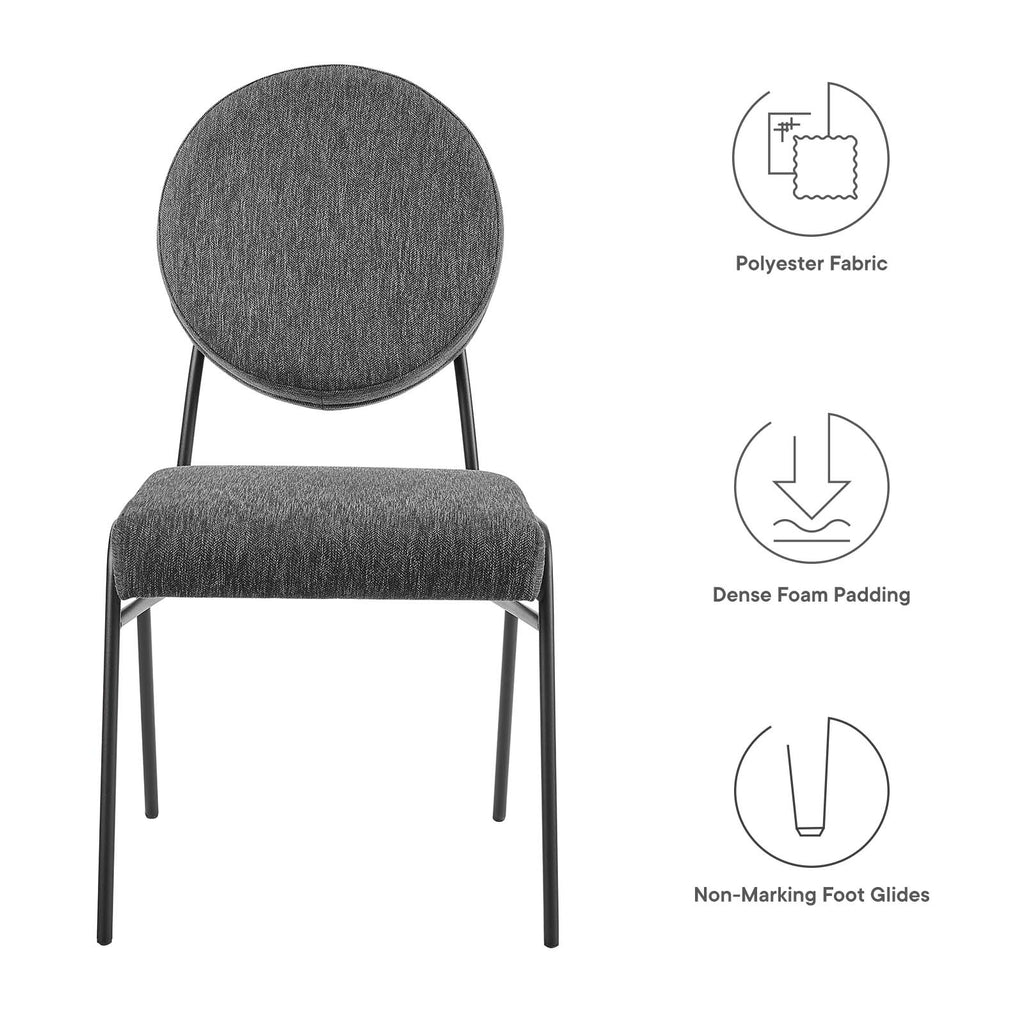 Craft Upholstered Fabric Dining Side Chairs