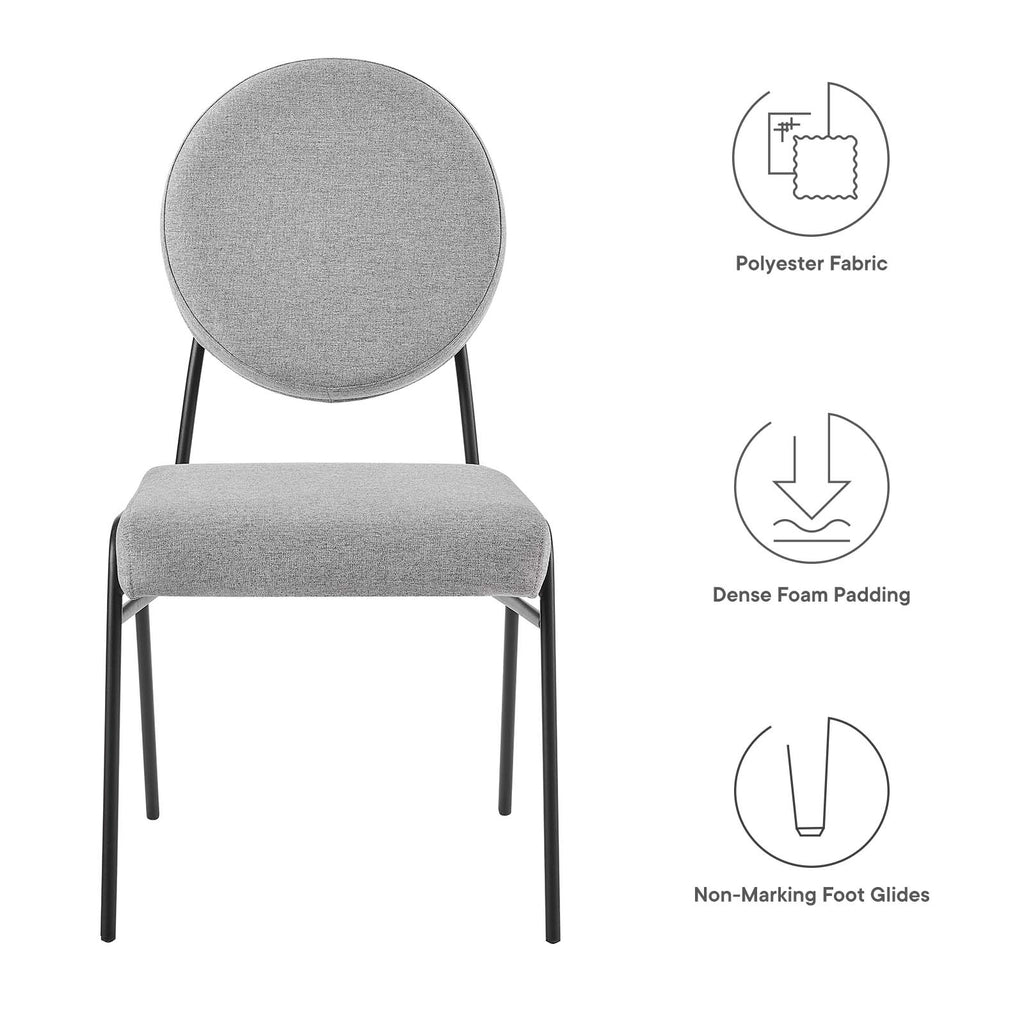 Craft Upholstered Fabric Dining Side Chairs