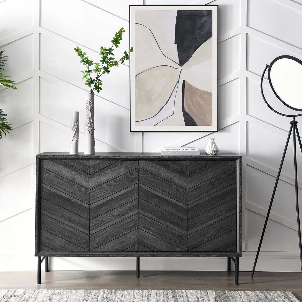 Harper Chevron Sideboard