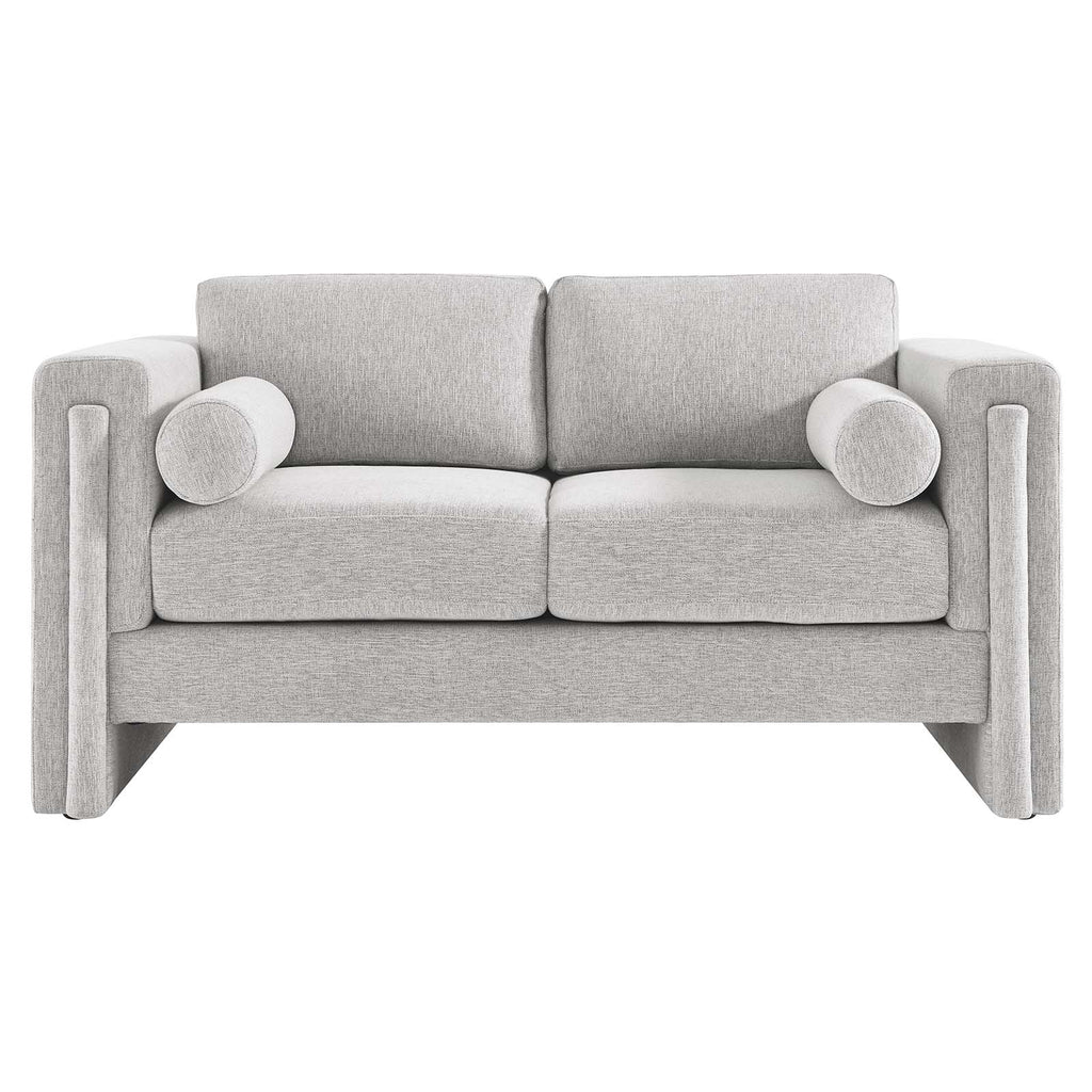 Visible Fabric Loveseat