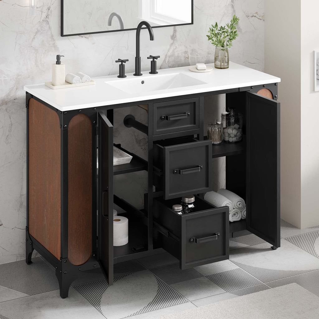 Steamforge Single Sink Bathroom Vanity