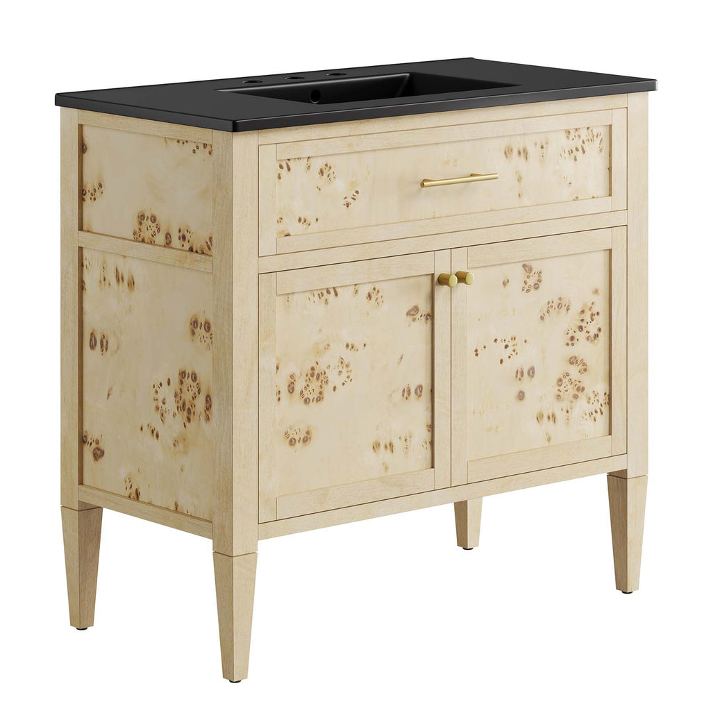 Elysian Wood Bathroom Vanity Cabinet (Sink Basin Not Included)