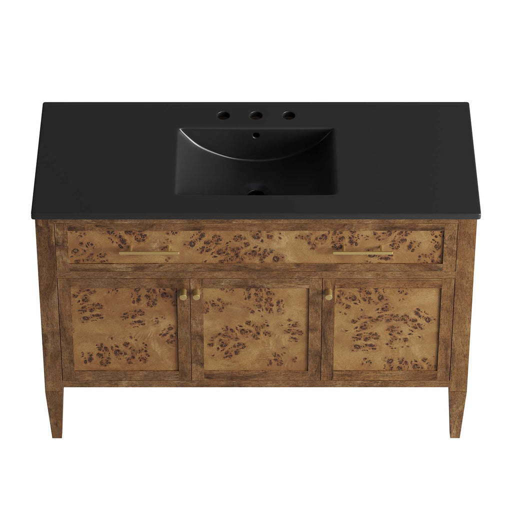 Elysian Wood Single Sink Bathroom Vanity