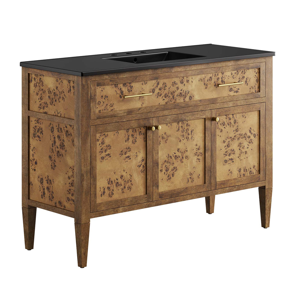 Elysian Wood Single Sink Bathroom Vanity