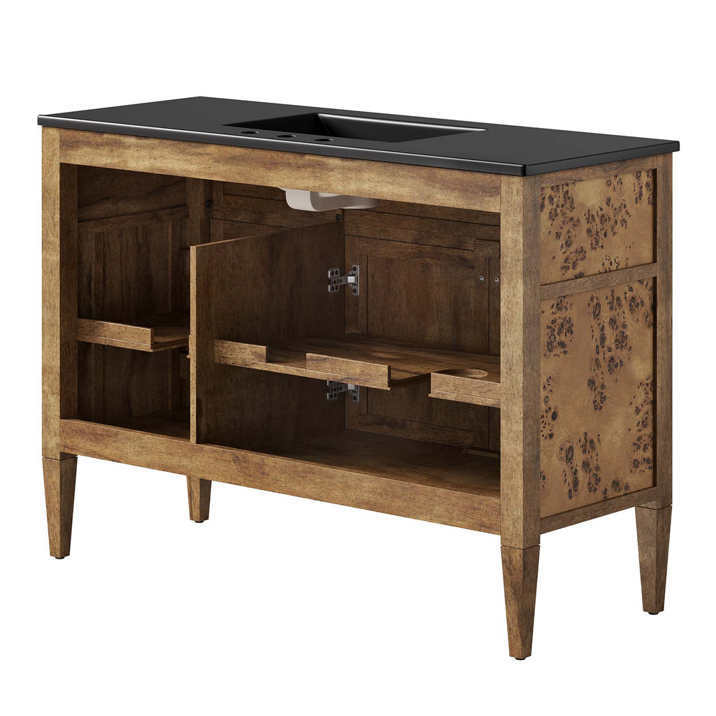 Elysian Wood Single Sink Bathroom Vanity