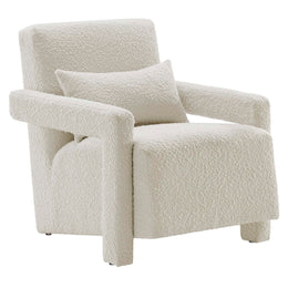 Mirage Boucle Upholstered Armchair