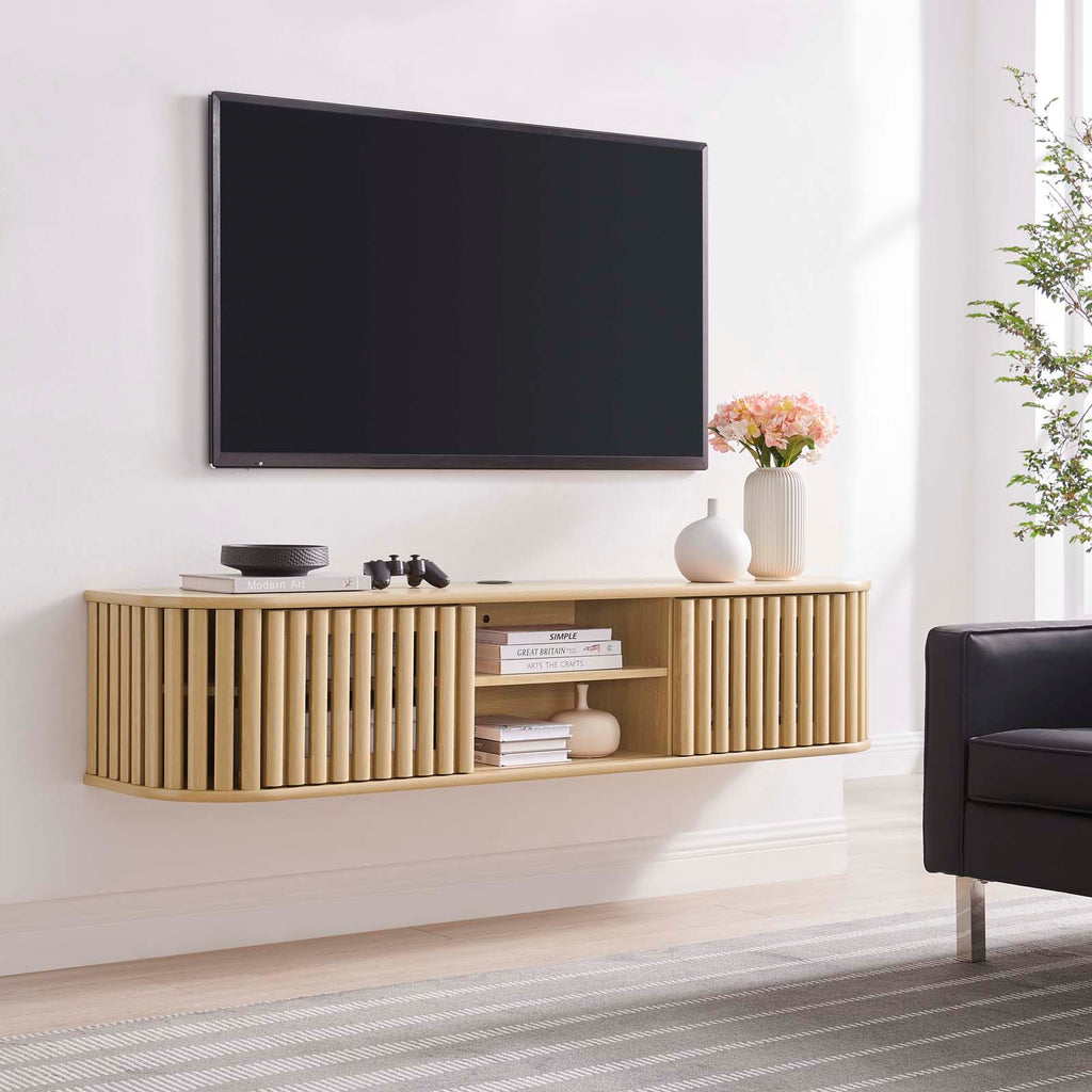 Fortitude Wall-Mounted TV Stand