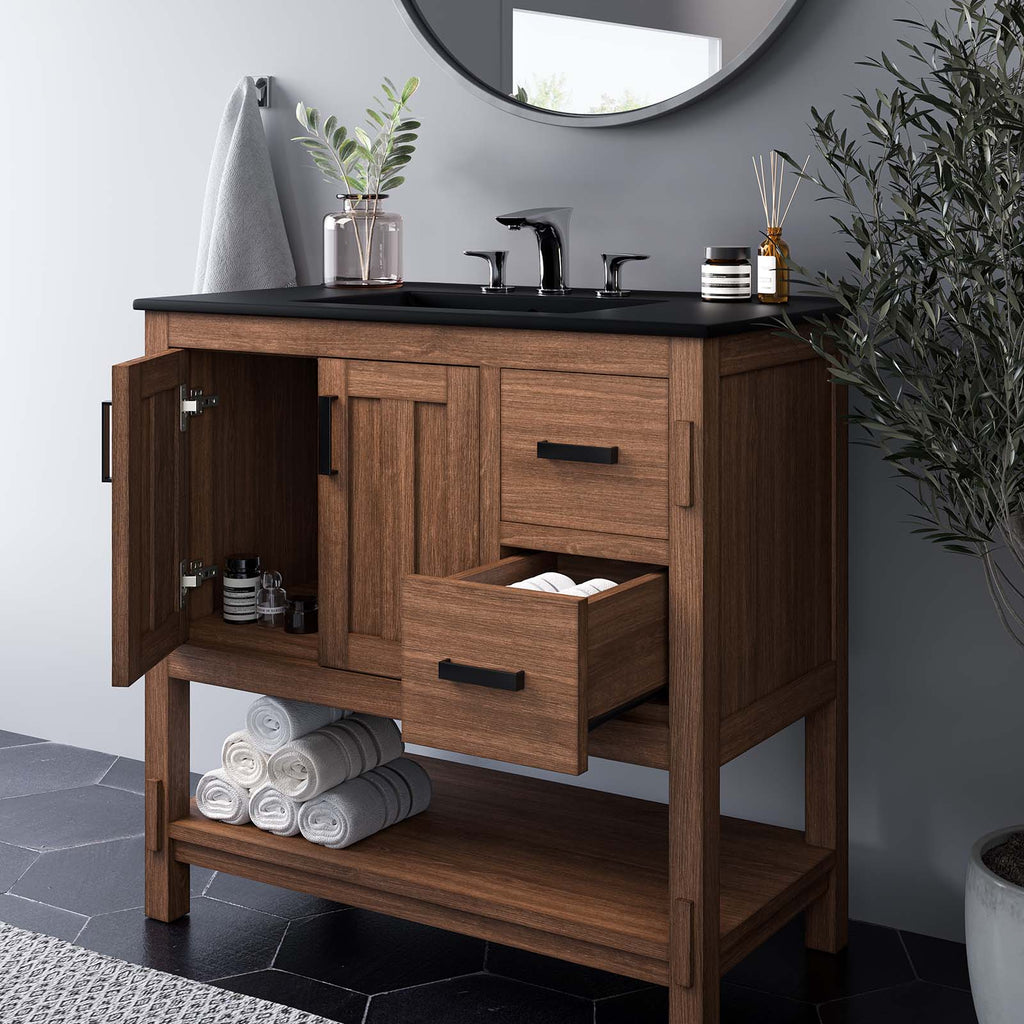 Ashlyn Wood Bathroom Vanity