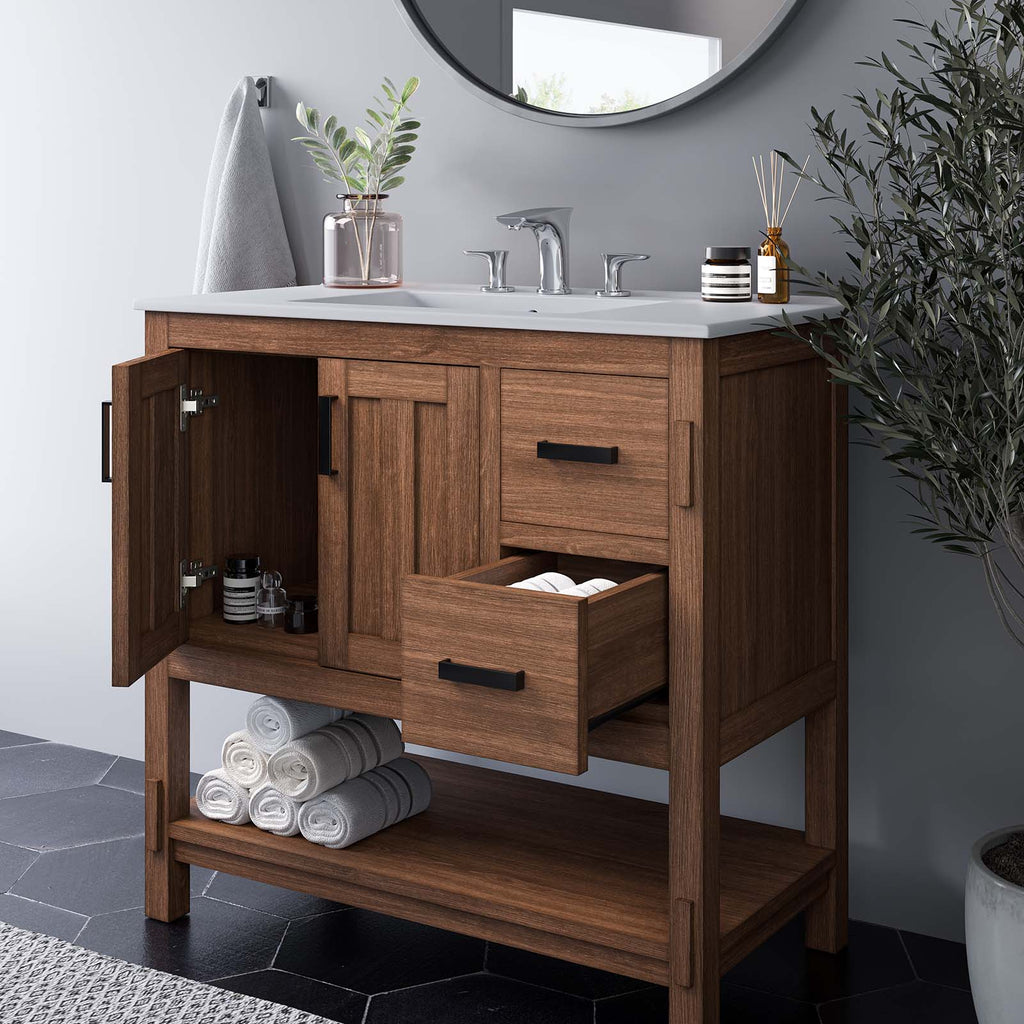 Ashlyn Wood Bathroom Vanity