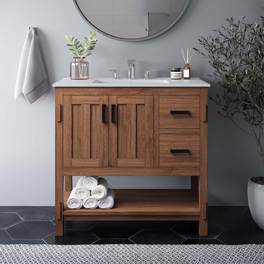 Ashlyn Wood Bathroom Vanity