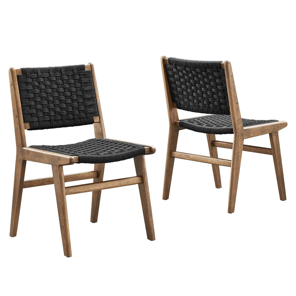 Saorise Wood Dining Side Chair - Set of 2