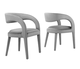 Pinnacle Performance Velvet Dining Chair Set of Two