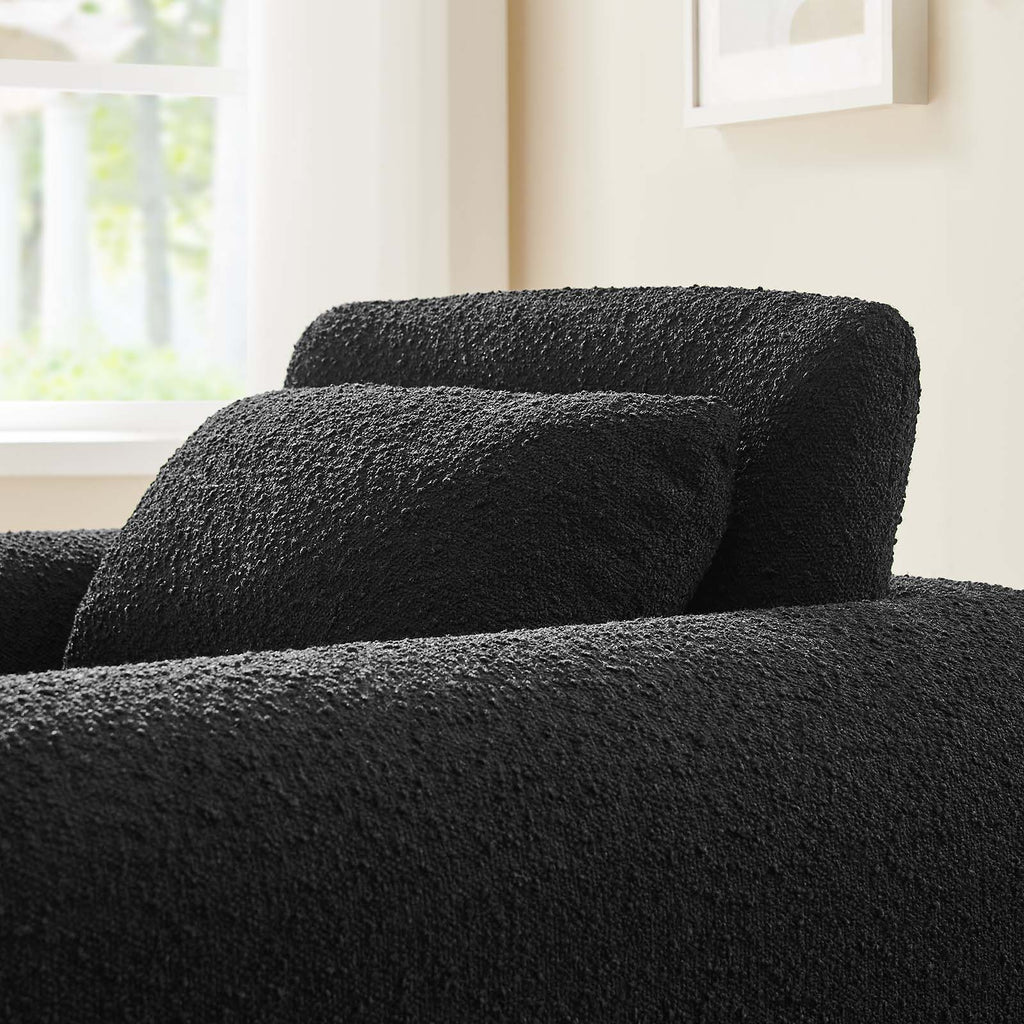 Waverly Boucle Upholstered Armchair