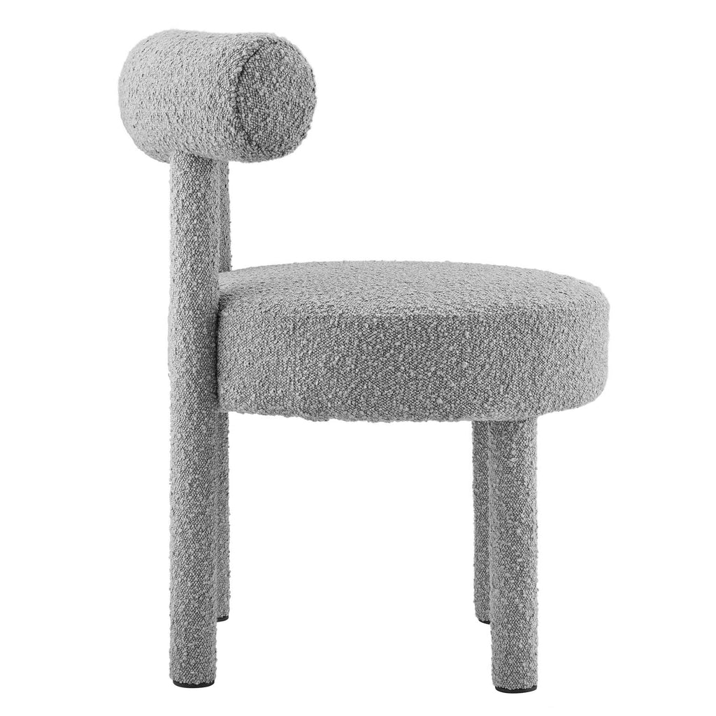 Toulouse Boucle Fabric Dining Chair - Set of 2