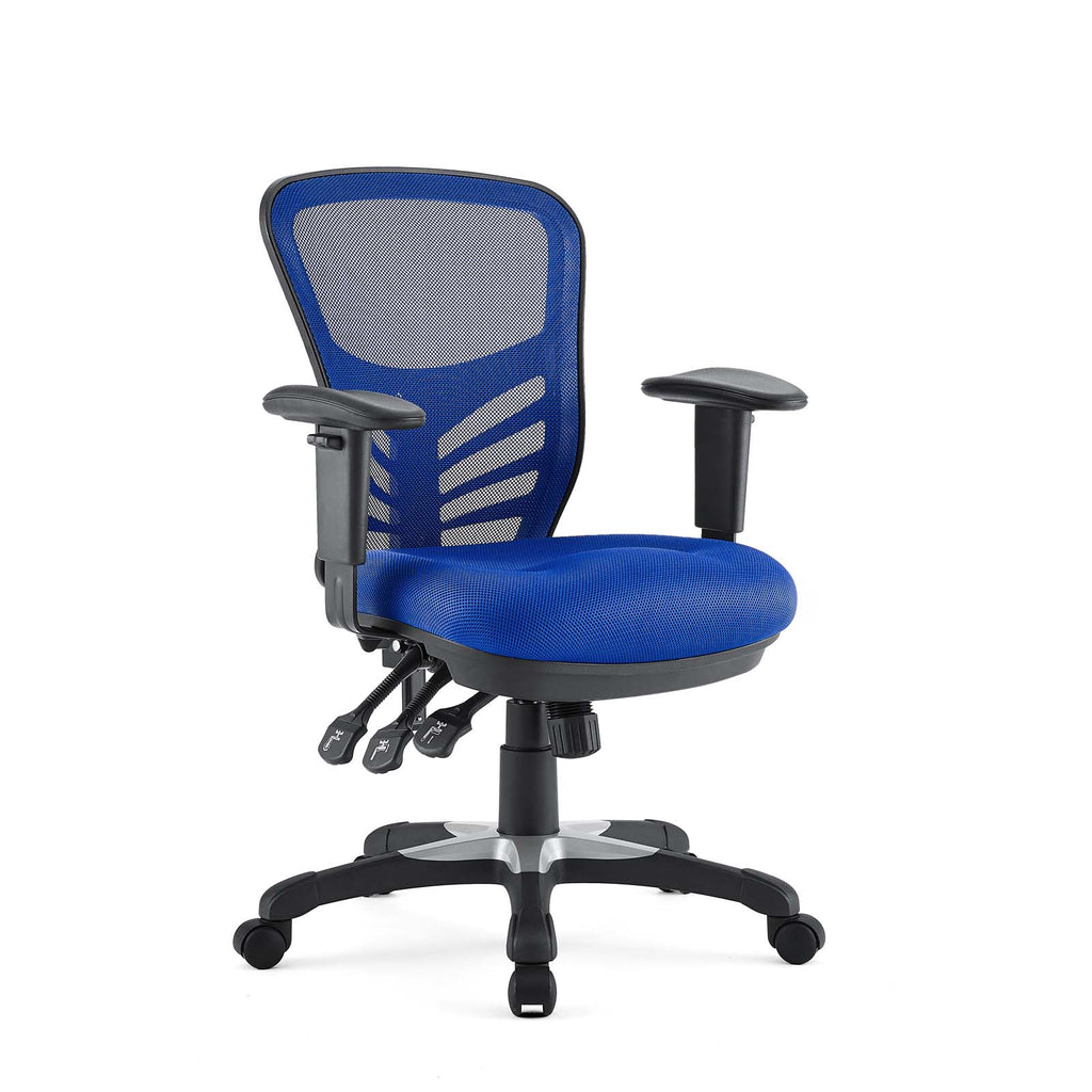 Articulate Mesh Office Chair in Blue