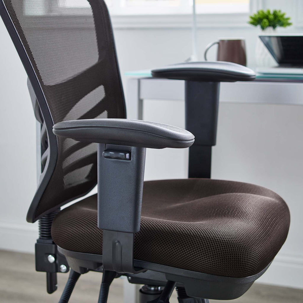 Articulate Mesh Office Chair in Brown