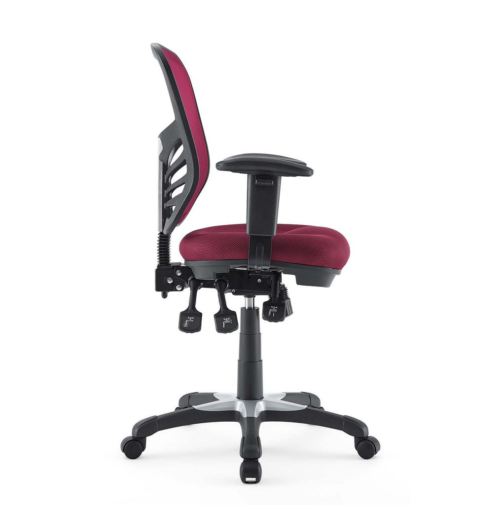 Articulate Mesh Office Chair in Red