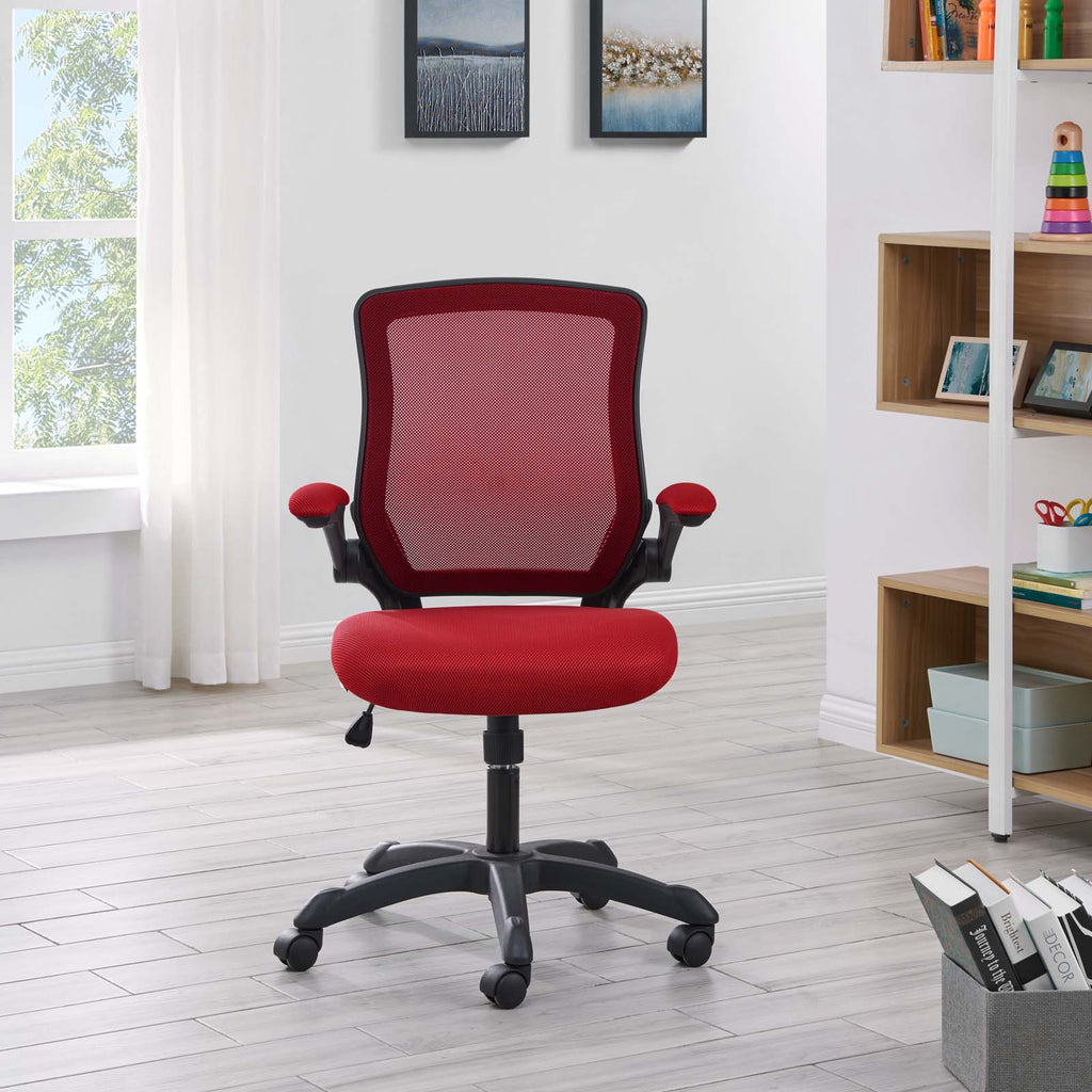 Veer Mesh Office Chair in Red