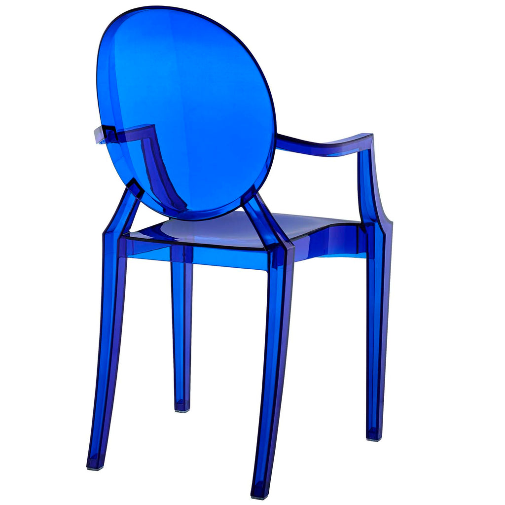 Casper Dining Armchairs Set of 2 in Blue