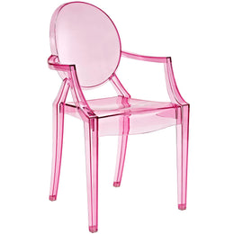 Casper Dining Armchairs Set of 2 in Pink