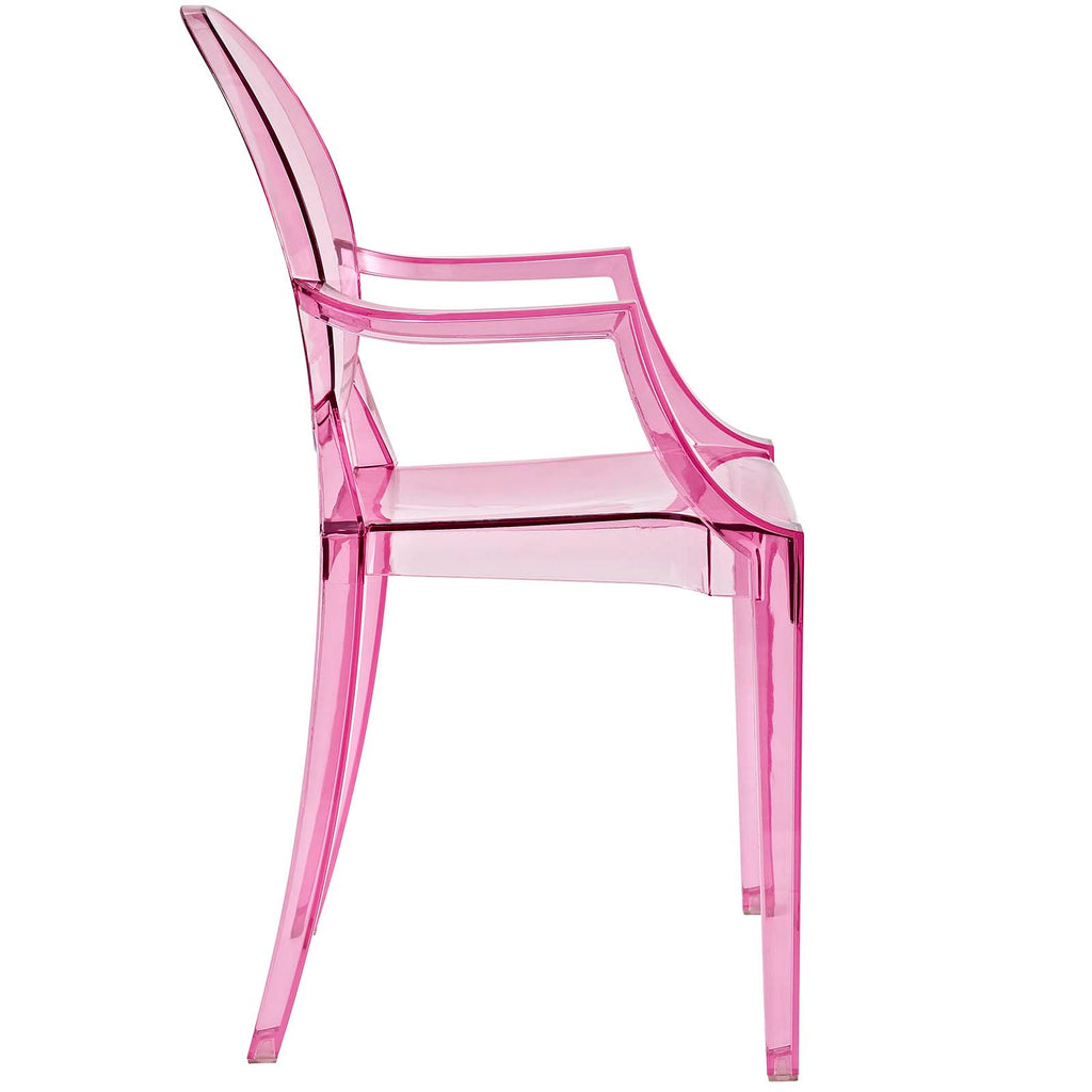 Casper Dining Armchairs Set of 2 in Pink