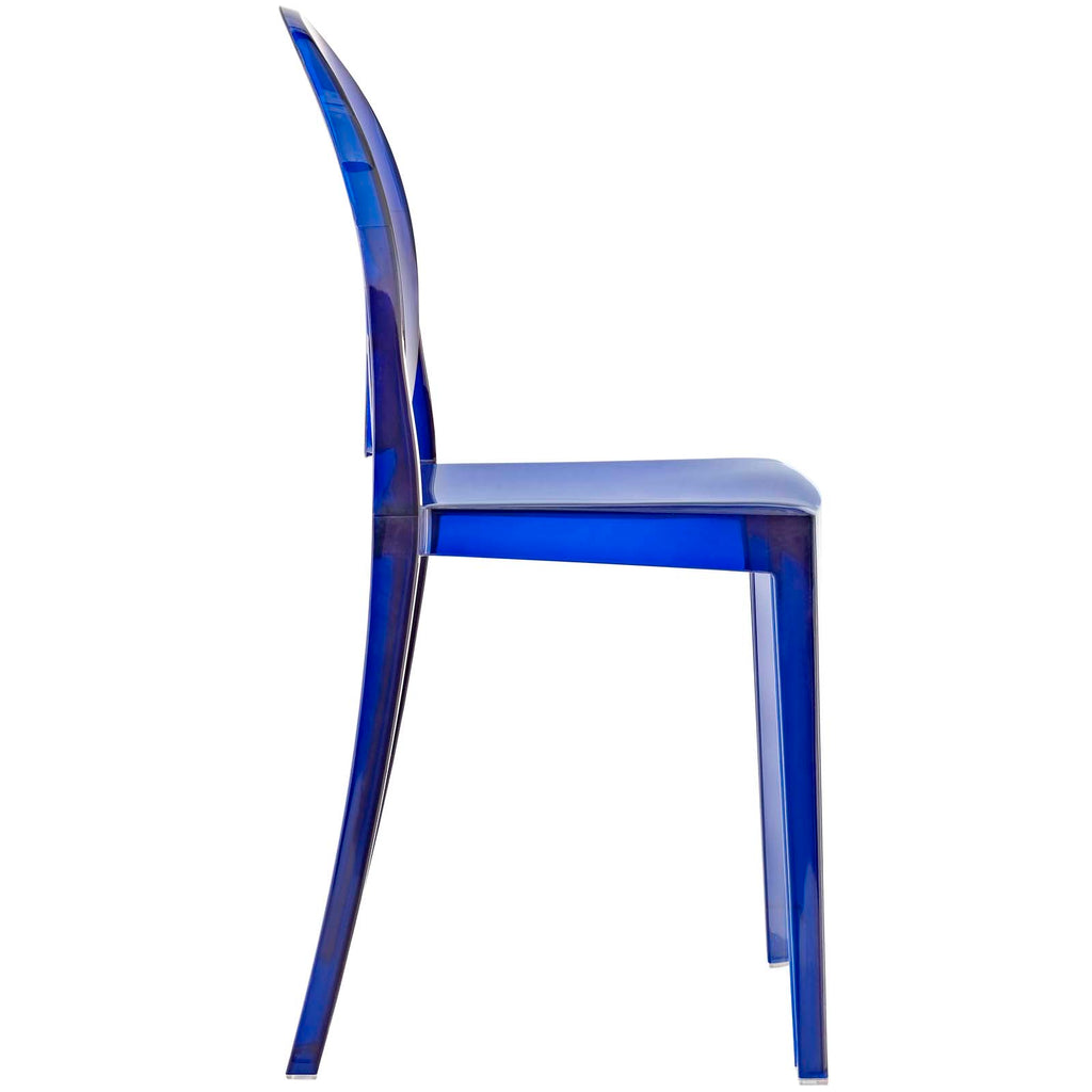 Casper Dining Chairs Set of 4 in Blue