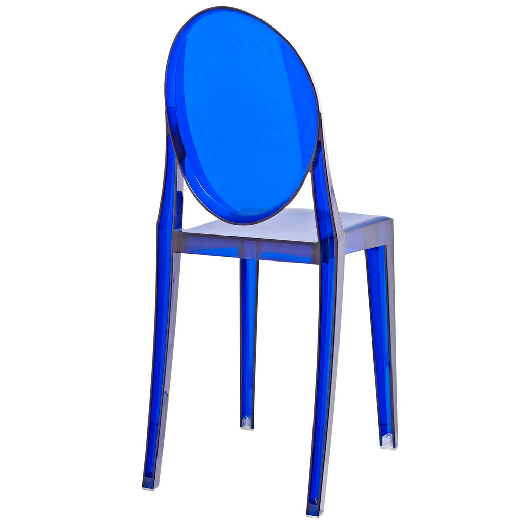 Casper Dining Chairs Set of 4 in Blue