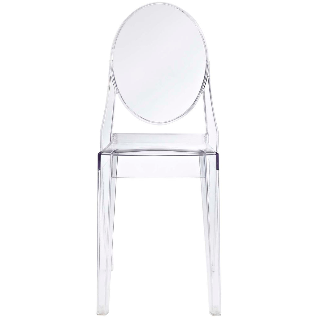 Casper Dining Chairs Set of 4 in Clear