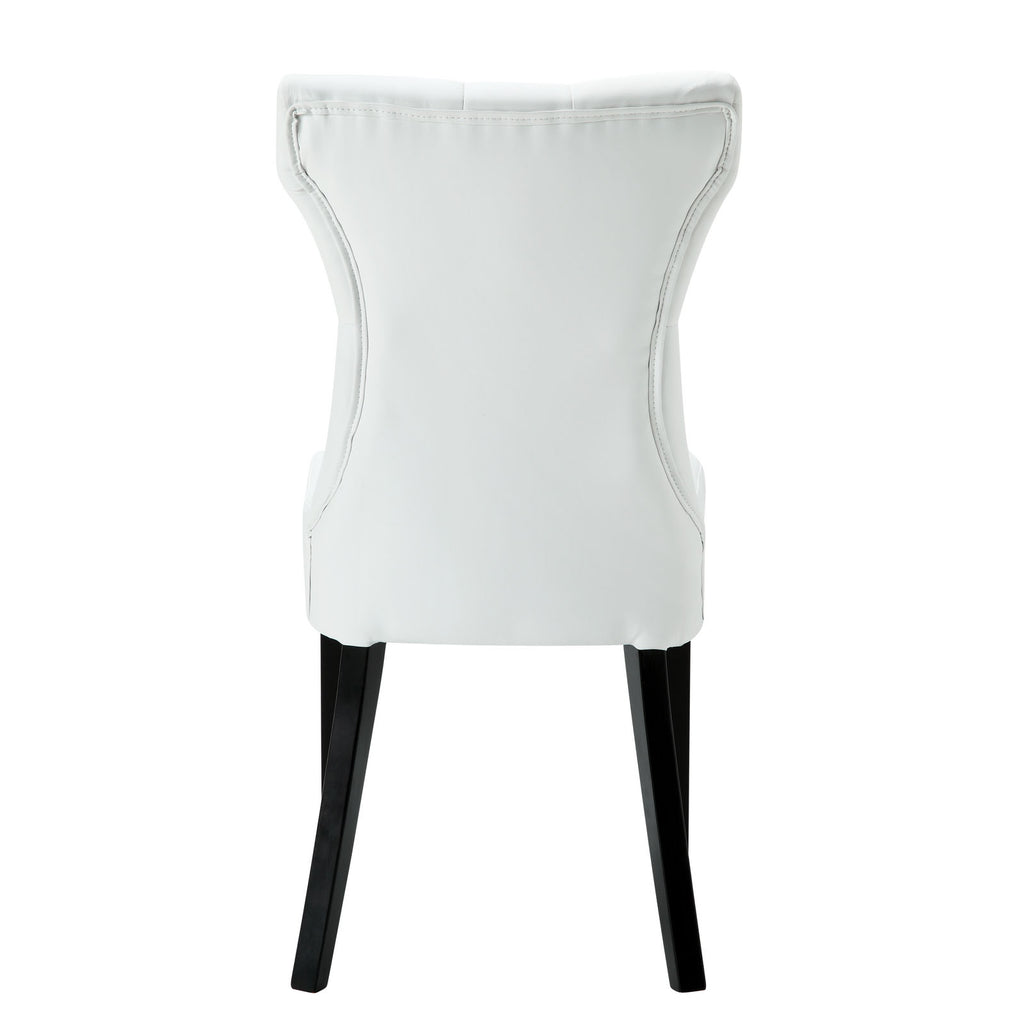 Silhouette Dining Chairs Set of 2 in White
