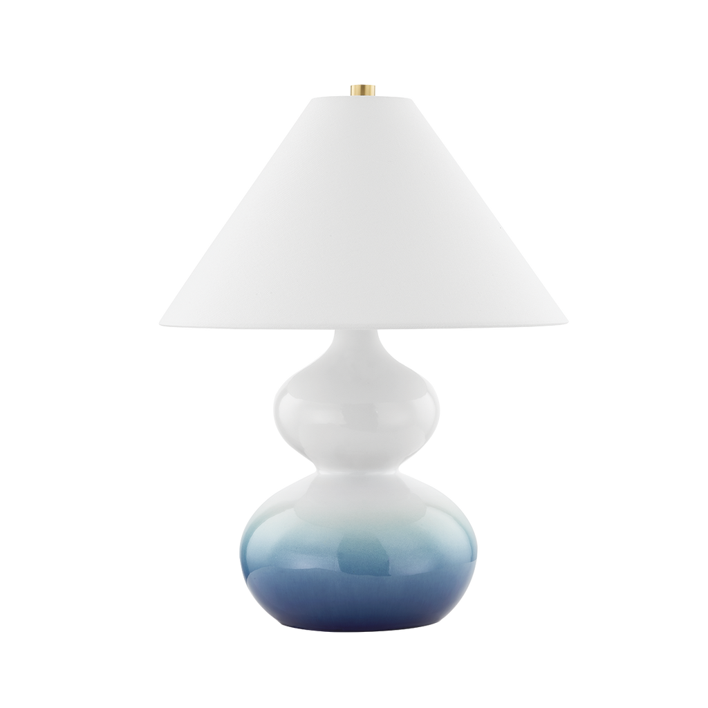 Aimee 1 Light Table Lamp - Aged Brass