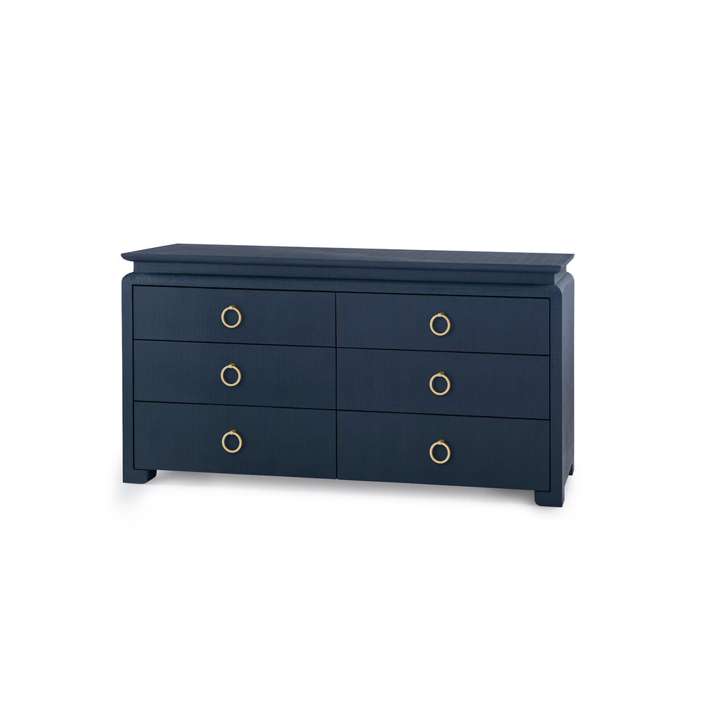 Elina Extra Large 6-Drawer - Storm Blue