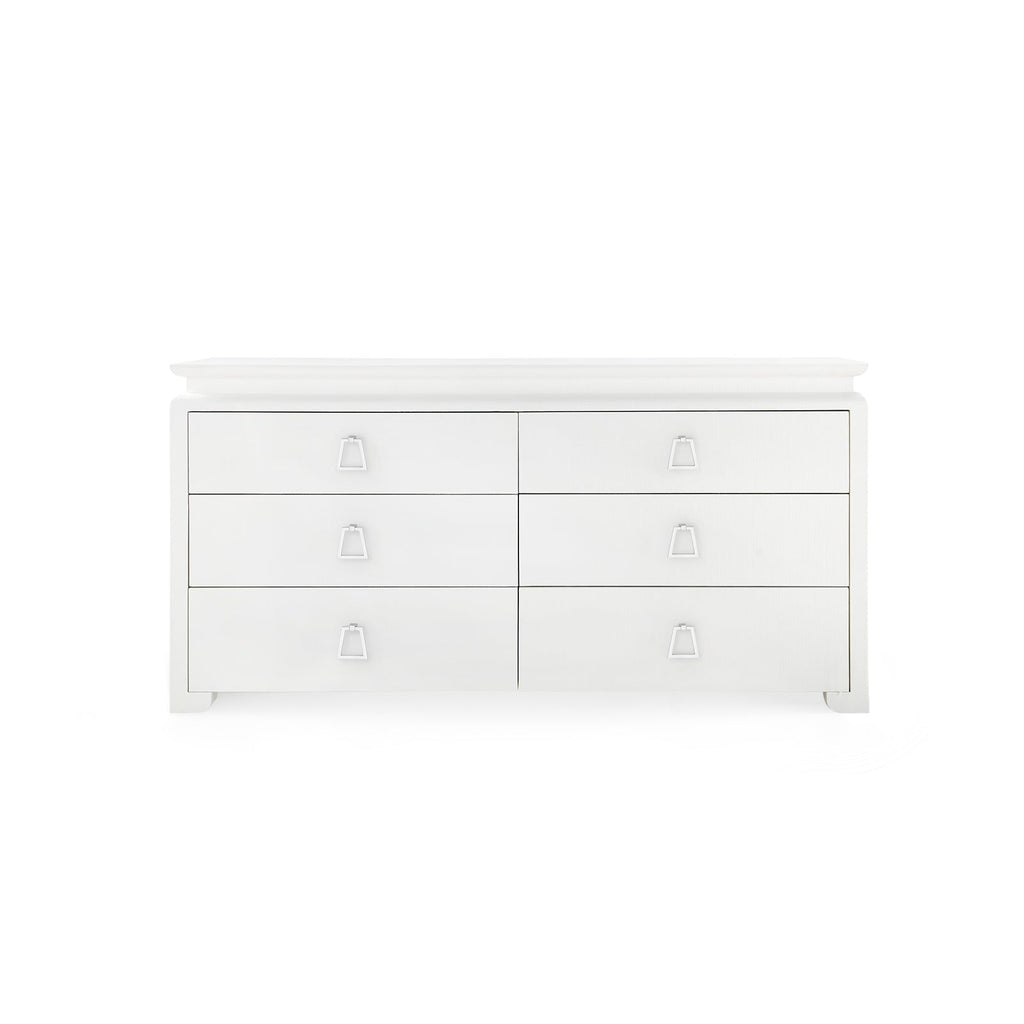 Elina Extra Large 6-Drawer - Vanilla