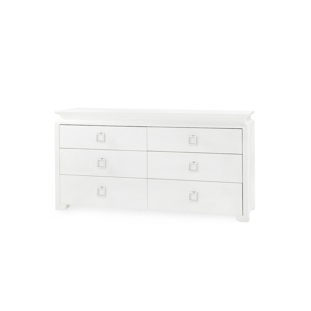 Elina Extra Large 6-Drawer - Vanilla