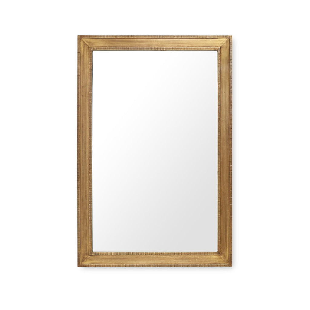 Ellen Large Mirror - Antique Brass