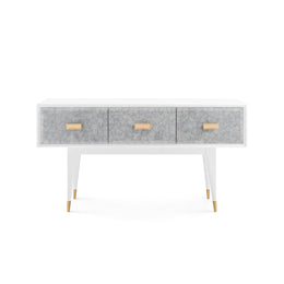 Elisa Console - Mottled Gray