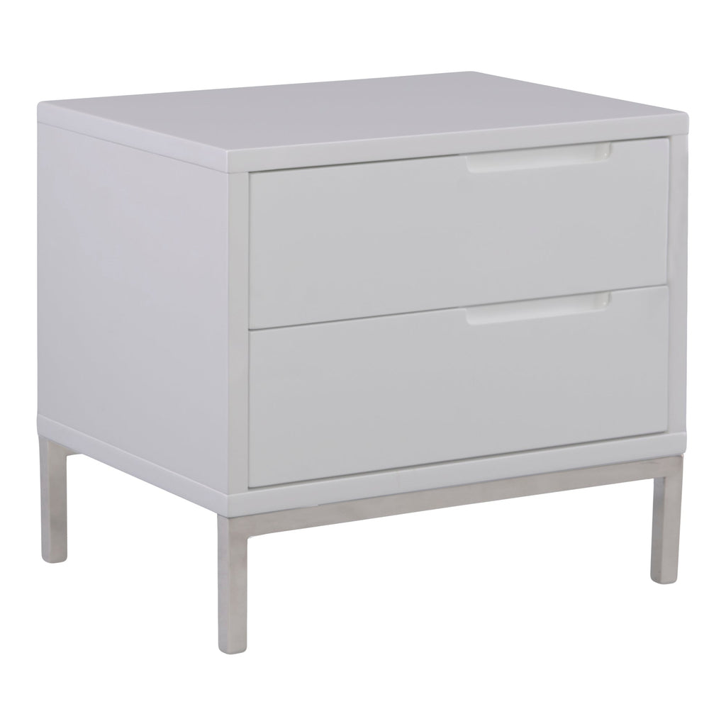 Naples Side Table, White