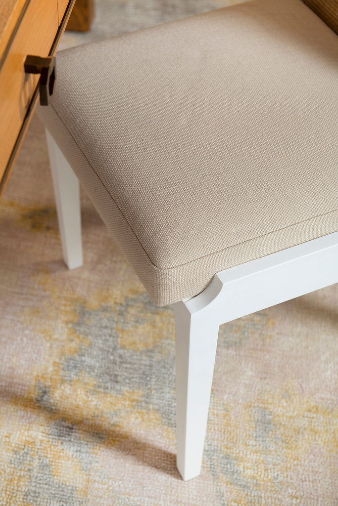 Ernest Side Chair - Eggshell White